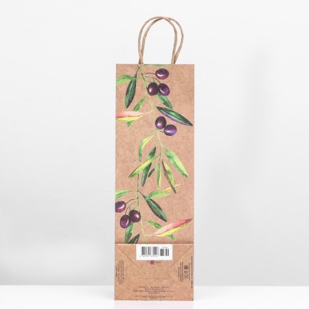 Gift package for a bottle "Maslin" 12 x 36 x 8.5 cm-1
