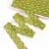 Braid braid orange-green in a roll 20 meters