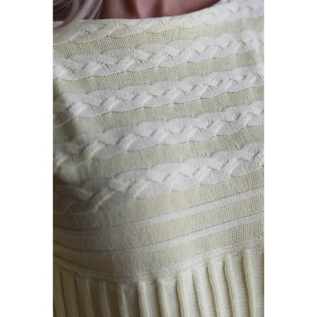 Female jumper, size 48, yellow color-7