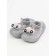 Boots-knees children's FIRST STEP CAR with a breathing sole, size 23, color gray