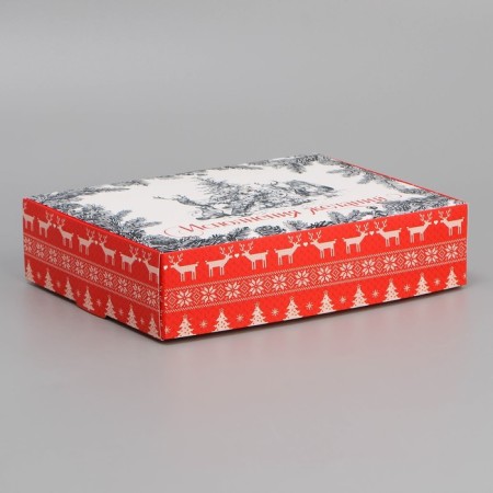 Folding box "Fulfillment of desires", 21 x 15 x 5 cm, new year-2