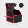 Organizer COFR in the trunk of a car, bag, EVA material, 30 cm, red kant