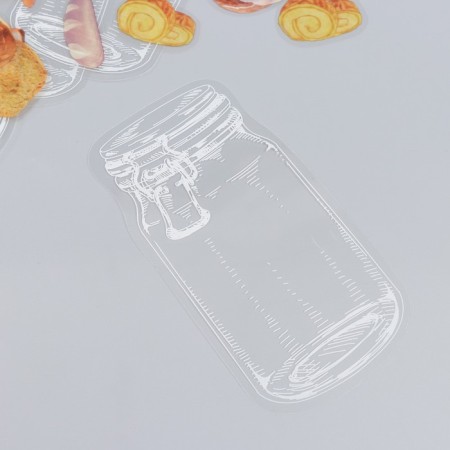 Stickers for creativity "Baking in a bank" set of 35 pcs 14x7.2 cm-2