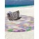 Pareo and beach rug "Fairy Tale", D = 150 cm