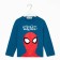T-shirt with long sleeve "Spider-Man", Marvel, height 122-128, blue