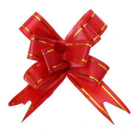 Bant-Babochka No. 1,8 "Golden stripes", red-3