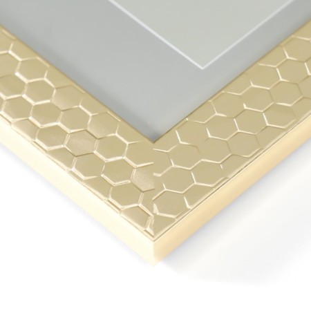Photo frame plastic "Stella" 10x15 cm, gold-2