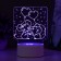 LED LED RGB lamp from the network 11.2x9.5x12.6 cm Risalux