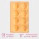 The form for baking shares “insects. Hive ”, silicone, 28 × 17 cm, 8 cells (4.5 × 5.5 × 3 cm), color mix