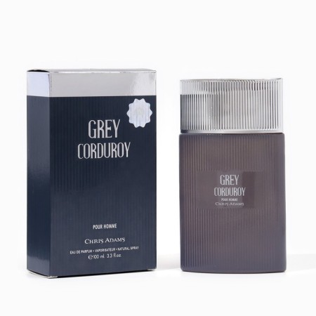 Men's perfumery water Chris Adams Grey Corduroy, 100 ml
