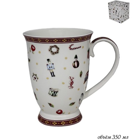 Lenardi mug "New Year", porcelain, 350 ml
