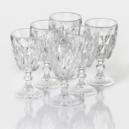 Set of glass glasses "Cruise", 270 ml, 6 pcs-1