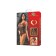 Erotic linen, transparent body, without access, red lace, rr 42-50, black
