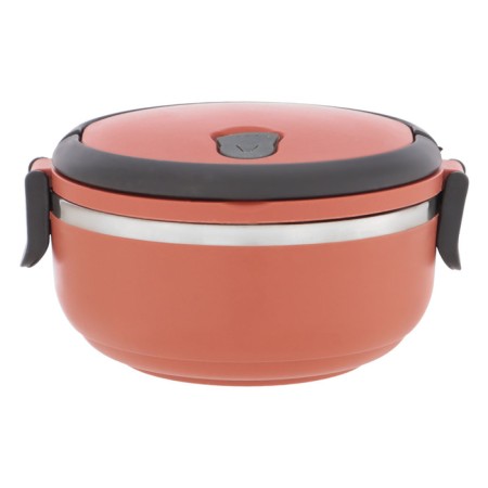 Lunch box with a diet, a container for food "Dolyan", 500 ml, 8 x 17 cm, brown