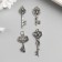 Decor Metal "Keys" (set 4 pcs)