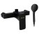 Soul mixer Zein Z3844, one -leaf, shower set, watering can 5 modes, black
