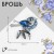 Blue-blue in silver