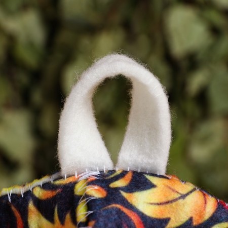 Шапка для бани "Хохлома"-1