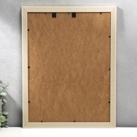 Photo frame plastic 30x40 cm "Sandless threads" gold 44x34 cm-2