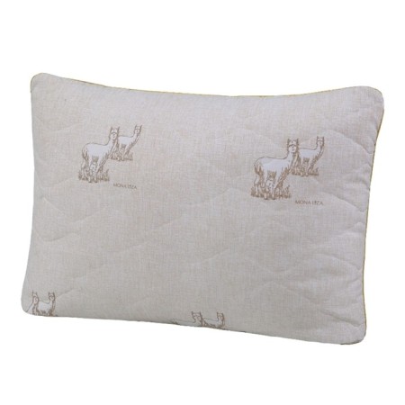 Pillow "Alpaki wool", size 50x70 cm, artificial tick