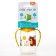 A bottle of feeding "Forest Friends", classic throat, 150 ml., 0 months, cylinder, with handles