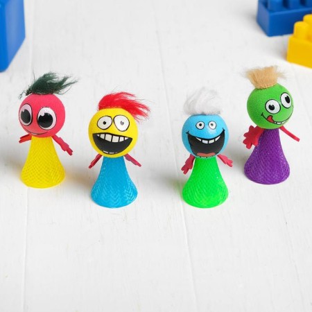Shooter "Smiley", with hair, color mix-2