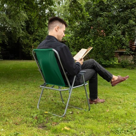 Folding chair with armrests Palisad Camping, 60x53x75 cm-2