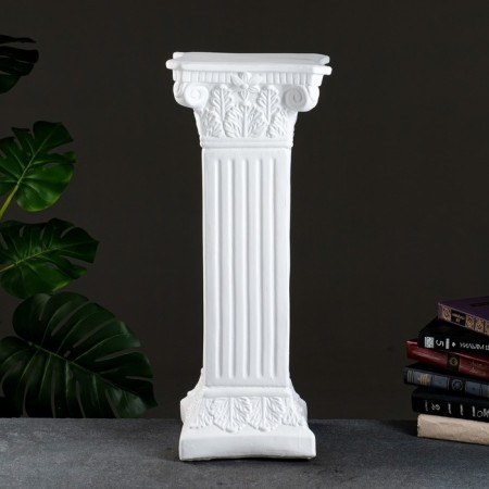 Column "Antique", white 65x27cm-2