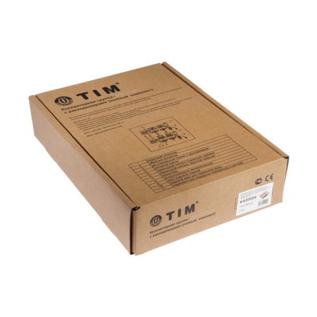 Collector group TIM KAS5004, 1 "X 3/4", 4 outputs, with consumables, stainless steel-1