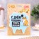 Candle for the cake "Happy Birthday, measure pressure", cat, 8 cm, blue