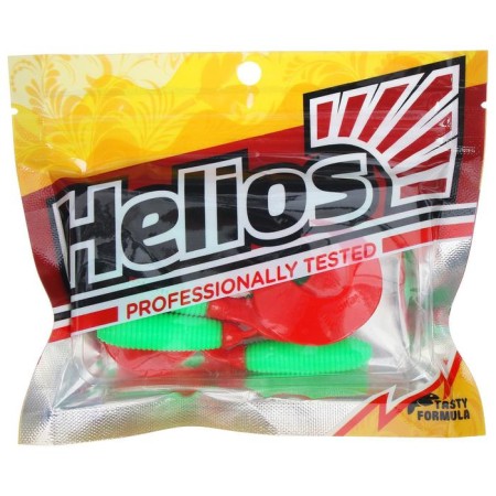 Helios Credo Lime & Red Twizer, 8.5 cm, 7 pcs. (HS-11-021)-1