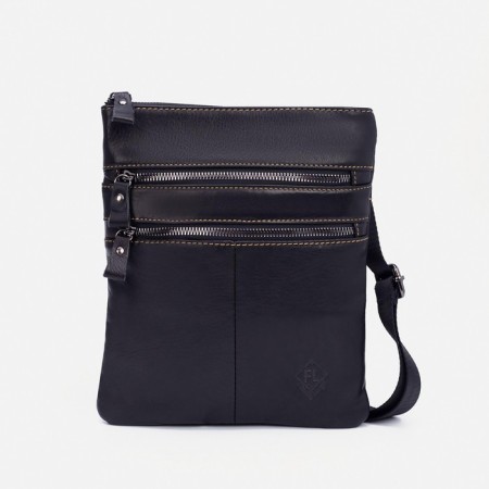 Male bag, Fidelio Largo, black color