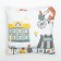 Pillowcase decorative Ethel Fantasy Town, 40 x 40 cm, 100% cotton, mix
