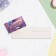 Invitation "for graduation!" glitter, feather, 12x7.5 cm