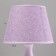 Board Lamp "Savannah" E14 40W Lilac 22x22x38cm