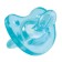 Silicone orthodontic dummy Physio Soft, from 0 to 6 months., Blue color