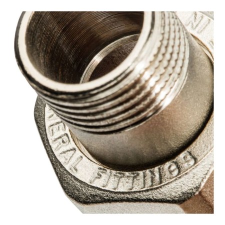 Соединение разъемное STOUT SFT-0041-000012, 1/2", ВР, "американка", уплотнение, никел латунь-8