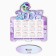 Calendar 2025 Table "New Year: Magic Moments", 10 x 10, 7cm, New Year's Episode