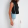 Bag Cross-Bodi with a zipper, blue color