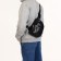 Male bag-bag, black color