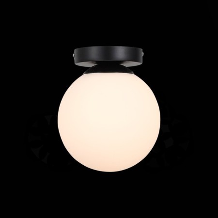 Wall lamp EVOLUCE. SL717.401.01. Acini. 1x40 W, E27, 18x18x22 cm, black color-2