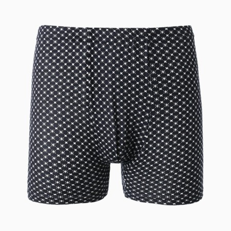 Panties men's boxers, black/stars, size 48-6