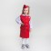 Stewardess carnival costume, height 122-130 cm, MIX color
