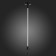 STAR ST LUCE. ST027.403.00. Farm, 4.5x4.5x200 cm, black color
