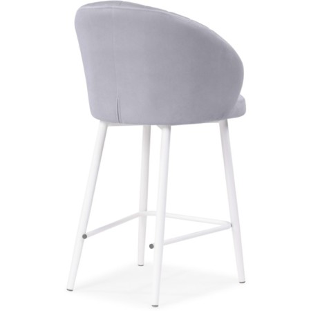 Barry Banbu Velutto 49 Metal/velor, white/gray 55x56x97 cm-3