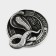 New Year's magnet “I will bring prosperity” for the New Year for the New Year, Diam. 4 cm, silver