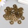 Souvenir metal Suspension "Coin" under brass 1.4 cm