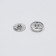 The buttons are sewing, d = 8.5 / 10 /12 mm, 25 pcs, silver color
