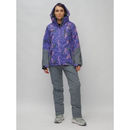 Ski suit, size 46, purple color-23