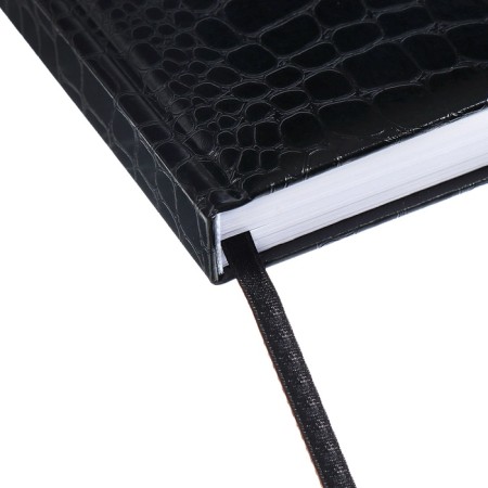 Dated diary 2024, A5, 176 sheets, Attomex.arkona, Bumvinyl cover, Lasse, Block 70 g/m2, black-3